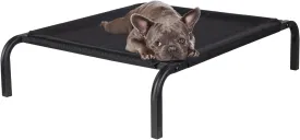 Elevated Outdoor Dog Bed, Dog Cot Bed Waterproof, Portable Indoor & Outdoor Pet Hammock Bed, Frame with Washable, Breathable, Durable Teslin Mesh (Medium)