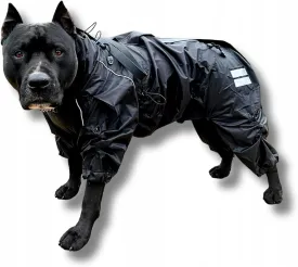Full Body Dog Raincoat Adjustable Lightweight Windproof Waterproof Overalls for Large Medium Dogs, Your Stylish Hunter, 2XS