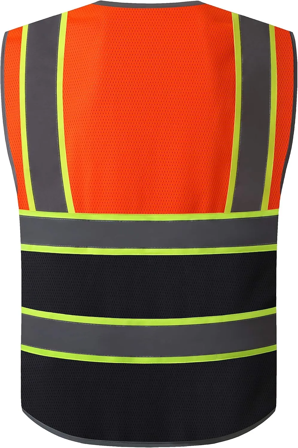 LOHASPRO Safety Vest High Visibility - Mesh Reflective Vest with Pockets for Men & Women - ANSI/ISEA Standards