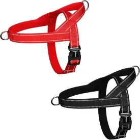rabbitgoo Dog Harness No PullQuick fit for Large Dogs with Soft Padded Handle, Chest Adjustable Reflective Pet Vest, No Choke Escape Proof for Walking Training