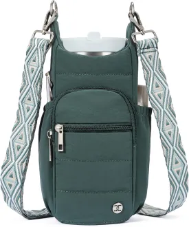 Telena Water Bottle Holder with Strap Crossbody Bags for Women for Walking, Hiking, Cycling